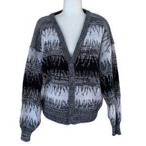 Vintage Uni Brand Grampa Sweater Cardigan